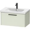 Duravit D-Code mobile sottolavabo, 1 scomparto estraibile, DC46670BDHH0000, D-Code [Mobili da Bagno > Mobili Lavabo]