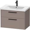 Duravit D-Code mobile sottolavabo, 2 scomparti estraibili, DC46720BD430000, D-Code [Mobili da Bagno > Mobili Lavabo]