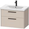 Duravit D-Code mobile sottolavabo, 2 scomparti estraibili, DC46720BD910000, D-Code [Mobili da Bagno > Mobili Lavabo]