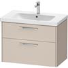 Duravit D-Code mobile sottolavabo, 2 scomparti estraibili, DC4672010910000, D-Code [Mobili da Bagno > Mobili Lavabo]
