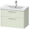 Duravit D-Code mobile sottolavabo, 2 scomparti estraibili, DC4672010HH0000, D-Code [Mobili da Bagno > Mobili Lavabo]
