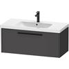 Duravit D-Code mobile sottolavabo, 1 scomparto estraibile, DC46680BD490000, D-Code [Mobili da Bagno > Mobili Lavabo]