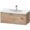Duravit D-Code mobile sottolavabo, 1 scomparto estraibile, DC4668010550000, D-Code [Mobili da Bagno > Mobili Lavabo]