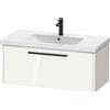 Duravit D-Code mobile sottolavabo, 1 scomparto estraibile, DC46680BD220000, D-Code [Mobili da Bagno > Mobili Lavabo]
