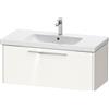 Duravit D-Code mobile sottolavabo, 1 scomparto estraibile, DC4668010220000, D-Code [Mobili da Bagno > Mobili Lavabo]