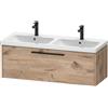 Duravit D-Code mobile sottolavabo, 1 scomparto estraibile, DC46690BD550000, D-Code [Mobili da Bagno > Mobili Lavabo]
