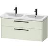 Duravit D-Code mobile sottolavabo, 2 scomparti estraibili, DC46740BDHH0000, D-Code [Mobili da Bagno > Mobili Lavabo]