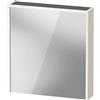 Duravit D-Code armadietto a specchio, 1 anta, DC7105L22220000, D-Code [Armadietti a Specchio > Armadietti a Specchio]