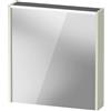 Duravit D-Code armadietto a specchio, 1 anta, DC7105RHHHH2000, D-Code [Armadietti a Specchio > Armadietti a Specchio]
