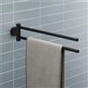 Duravit D-Code asta portasciugamani, 0099224600, D-Code nero opaco [Accessori Bagno > Portasciugamani]