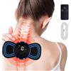 EONDEVO Mini Massaggiatore Cervicale, 8 Modalità e 19 Intensità Massaggiatore Elettrico per Collo con Display Digitale e Ttelecomando, per Alleviare i Dolori Muscolari del Corpo