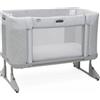 CHICCO Next to Me Forever Lettino Culla Neonato da Campeggio, Viaggio, Portatile Fianco Letto per Co-sleeping con Ruote colore Ash Grey