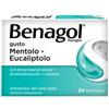 Benagol - Gusto Mentolo Eucalipto per il Mal di Gola Confezione 24 Pastiglie