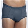 Dualsan - Slip Uomo Contenitivo Grigio Taglia 6 Confezione 1 Pezzo