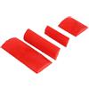Sewokon 4 Pz Strumento Venatura, Decorazione Venature Legno, Spatola Effetto Legno di Gomma, rullo effetto legno, tampone venalegno, tampone effetto legno, venalegno 7,4/8,7/13/15 cm.
