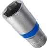 AERZETIX- Chiave a Bussola Lunga Profonda Esagonale 19mm 3/8 CrV C4221