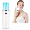 Brrnoo Sauna Facciale Pulizia, USB Portable Mini nebulizzatore di Bellezza, Spa Sauna Vapore Viso Nano Ionico Atomizzatore Vapore Calda Spruzzatore Viso Pulizia Punti Neri Pori Spray (20ml)