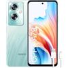 OPPO A79 5G Smartphone Libero, 4GB+128GB, Schermo OLED 6.7, Fotocamera 50+2+8MP, Android, Batteria 5000mAh, Ricarica Rapida 33W - Verde