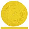 Aerzetix - C72042 - Nastro bordatore sbieco Banda Decorativa 4.5 Metri x 10mm - in Poliestere 50% e Cotone 50% - Colore Giallo - passamaneria gallone Vestiti Cuscini trapunte