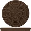 Aerzetix - C72049 - Nastro bordatore sbieco Banda Decorativa 4.5 Metri x 10mm - in Poliestere 50% e Cotone 50% - Colore Marrone - passamaneria gallone Vestiti Cuscini trapunte
