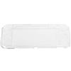 Akozon Custodia protettiva con maniglia, retro rigido, antigraffio, accessorio per Switch Lite (trasparente), custodia per console di gioco, leggera, trasparente, Game Switch Lite,
