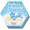 CRISPO Confetti Stelline di Cioccolato Bianco incartate singolarmente 500g - Lieto Evento Stelle della Felicità (Celeste)
