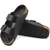 Birkenstock® Arizona Birko-Flor Triples Black Calzata stretta Nero Unisex
