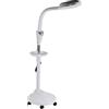 Focket Lampada LED per Tatuaggi, Lampada da Pavimento con ingrandimento 8X e Altezza Regolabile, 120 Perle di Luce, Rotazione di 360°, 5 Ruote omnidirezionali, Luce Fredda da Salone (Spina UE 220V)