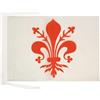 AZ FLAG Bandiera Firenze 45x30 cm - Bandierina Firenze In Toscana 30x45 cm Cordicelle
