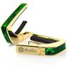 THALIA CAPO DI RIFINITURA ORO 24K CON INLAY ALLA ANGEL VERDE