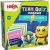 HABA Team Quiz Challenge Nature vs. Tecnologia - con 222 carte Quiz e tante domande - Gioco da asporto o regalo per i giocatori dai 10 anni in poi - 2010897002
