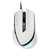 Sharkoon Mouse Gaming SHARK Force II - Sensore ottico 4200 dpi a sei livelli, illuminazione Logo, bianco
