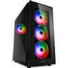 Sharkoon Case Sharkoon TG5 PRO RGB - Mid Tower, Full Glass Window, Black, RGB
