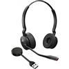 Jabra Engage 55 SE - DECT, USB-C - cuffia doppia senza fili certificata per piattaforme UC | senza supporto di ricarica