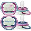Philips Avent Succhietto Ultra Air Night Time 6 - 18m Stella Cometa/dreams