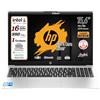 HP 250 G10 Notebook portatile, Ram 16Gb, SSD 1Tb, Display FullHD 15.6, Cpu Intel N100 4Core fino a 3,4 GHz, tastiera retroilluminata, Win 11 Pro, 3 anni di garanzia, pronto All'uso, Italia