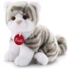 Trudi Peluche Gattino Brad Tigrato Grigio Taglia S Trudi 20851 - Peluches E Gadgets