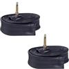 ECOVELO 2 CAMERE D'ARIA 700 x 35/38 / 42 (28) CON VALVOLA REGINA ITALIA PER CITY BIKE BICI BICICLETTA