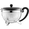 Bodum 1970-01 Teiera, 1,3 L, Colore Nero, 4 Unità