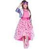 Ciao- Barbie Diva Princess costume vestito travestimento originale bambina (Taglia 3-4 anni)