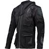 Leatt 5021000100 Giacca Moto 5.5 Enduro, S, Nero