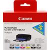Canon Cartuccia d'inchiostro Multipack PGI-550 PGBK / CLI-551 BK/C/M/Y/GY