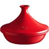 Emile Henry EH349532 Tajine con Imballaggio Rinforzato, 32 cm, Marsala