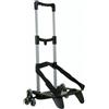 Seven-Be Box Carrello Porta Zaino 3 Ruote Colore Nero
