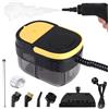 Gxpjycfob Pulitore a Vapore Portatile 1600 ml, 1500W Pulitore Vapore Casa con 7 Accessori, Smart Touch, 3 Livelli Regolabili, Steam Cleaner Multifunzionale per Tappeti, Tende, Divani, Cucina
