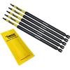 SabreCut 5 x SabreCut SCTP10152_5 152 mm T10 TX10 Torx a prova di manomissione Set di punte per cacciavite a impatto magnetico per impieghi gravosi compatibili con Dewalt Milwaukee Bosch Makita e altro