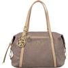 Y Not Y-Not Boston Bag in Nylon con Stampa Tono su Tono