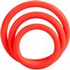 CalExotics Anello Per Pene Rosso Calex - Set 3 Pezzi