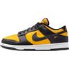 Nike Fz4618 Nike Dunk Low Uomo, Black/University Gold-White Eu 38.5