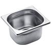 Ristotecno Bacinella inox Gastronorm GN 1/6 (cm. 16,2x17,6) - 10 cm